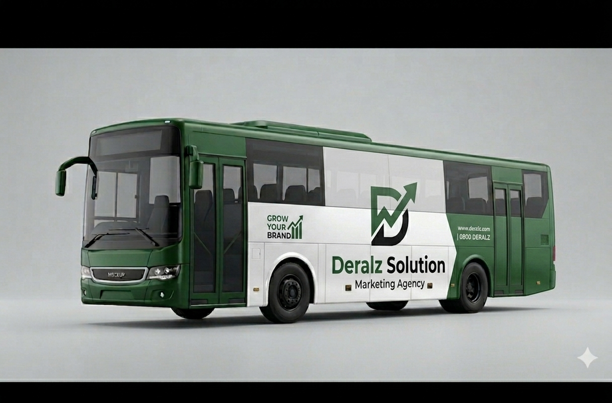 Bus Posters Mockup